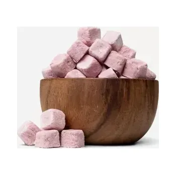 Sušené ovoce LYO kokosové kostky jahoda