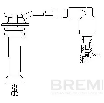 Zapalovací kabel Kabel zapalovací svíčky BREMI 8A17/19