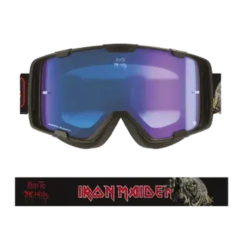 IRON MAIDEN Parker - Black / Notb / Blue Chrome