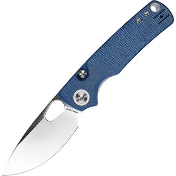 Vosteed Porcupine 14C28N Satin Blue Micarta A2605