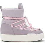 Dívčí sněhule Moon Boot JR PARK LACE MID - světle fialová 29