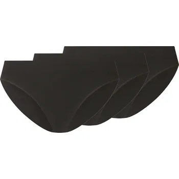 Kalhotky esmara® Dámské bezešvé kalhotky, 3 kusy (černá, M(40/42))