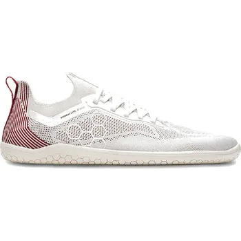 Dámské tenisky Vivobarefoot PRIMUS LITE KNIT WOMENS OFF WHITE/BURGUNDY velikost 42 - Bílá