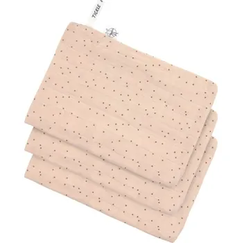 Dětský batoh LÄSSIG Muslin Wash Glove Set 3 pcs dots 2025 peach rose (Německá značka LÄSSIG je lídrem v prodeji doplňků pro maminky a děti v západní Evropě. Jejich výrobky se vyznačují velmi vysokou úrovní zpracování a také praktičností, díky které si výrobky této zna