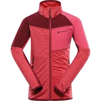 Chlapecké oblečení Alpine Pro ONNECO 2 RŮŽOVÁ DĚTSKÁ RÝCHLESCHNOUCÍ MIKINA 164-170