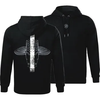 Rybářské oblečení Giants Fishing Mikina Pánská Šupináč Hlava Černá - S