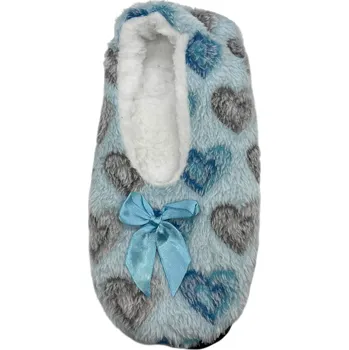 Dámské pantofle Gie Dámské modré domácí pantofle 07 Barva: Modrá, Velikost: 35-38