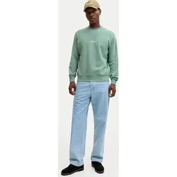 Pánská mikina Jack & Jones Mikina Soho 12278791 Zelená Relaxed Fit L