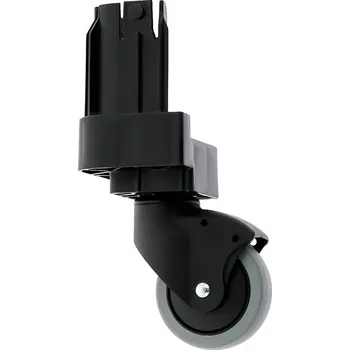 Sada koleček pro Euroboxy Surplus Systems 80 × 60 cm / 2 ks / černá