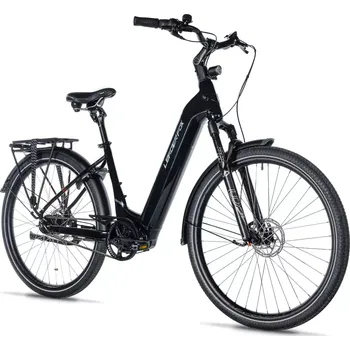 Jízdní kolo E-BIKE 28" TERTIUM CITY 18"-1, BLACK SHINY (M420/NEXUS 8, BELT)