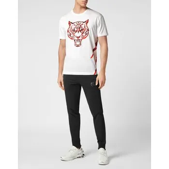Pánské tričko Plein Sport T-Shirt 8219 Bílá Regular Fit XXL