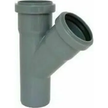 Kanalizační potrubí PEŠTAN Odbočka HTEA DN 40/40 úhel 45 °