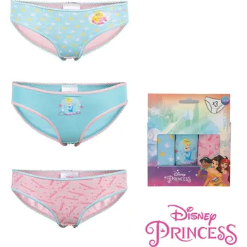 Dívčí spodní prádlo 3PACK dívčí kalhotky Disney Princess vícebarevné (38433) 122/128 Možnost vrácení zboží ZDARMA do 120 dnů!