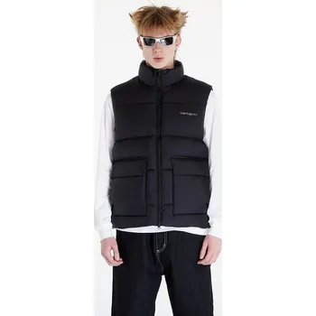 Pánská bunda Vesta Carhartt WIP Springfield Vest UNISEX Black/ Blacksmith M