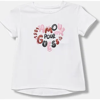 Dětské tričko Guess K6RI02.K6YW4.PPY2 bílá 00X, vel. 113-118