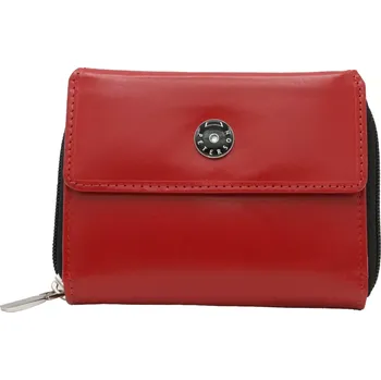 Dámská kožená peněženka červená - Peterson Tirix červená