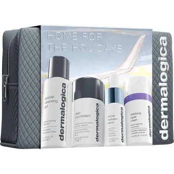 Kosmetická sada Dermalogica Home For The Holidays, dárkový set pro hladší a jasnější pleť