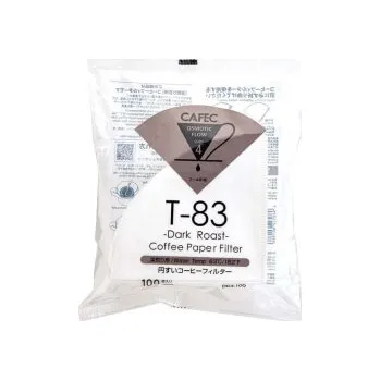 Příprava kávy Cafec Dark Roast Papírové filtry vel. 4 - 100 ks