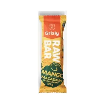 RAW Bar mango-makadam-černý rybíz 55 g
