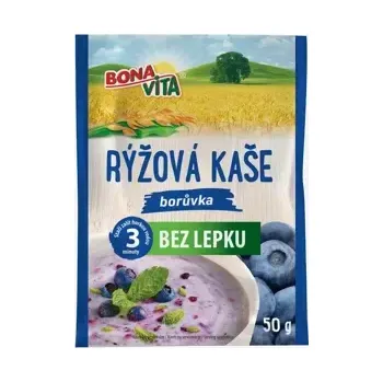 Rýžová kaše borůvka bez lepku 50 g