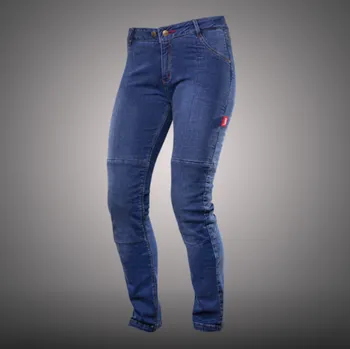 Moto oblečení 4SR Dámské Kalhoty GTS Modré – 38