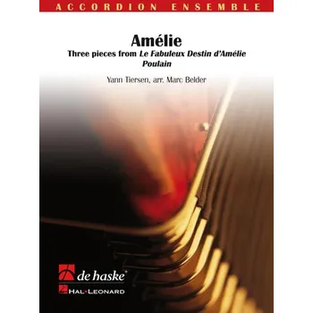 Amlie - Three pieces from 'Le Fabuleux Destin d'Amlie Poulain' - set - noty pro akordeonov orchestr 807413