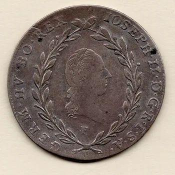 Josef II. – 20 krejcar 1790 F Hall