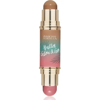 Přípravek na tvář Physicians Formula Butter Glow & Go oboustranná konturovací tyčinka odstín Sunkissed Rose 10 g