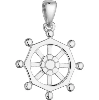 Přívěsek Stříbrný přívěsek kormidlo 64054