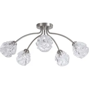 Searchlight 11525-5SN - Přisazený lustr ASTRAL 5xG9/33W/230V matný chrom