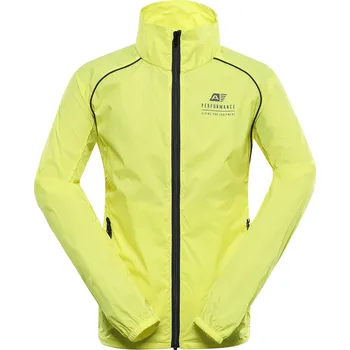 Alpine Pro SPINO 2 ŽLUTÁ DĚTSKÁ ULTRALEHKÁ BUNDA S ÚPRAVOU DWR 104-110