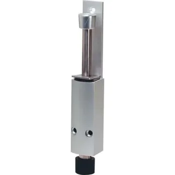 DANNERT 102283285 Zarážka dveří, zdvih 90 mm, 35 x 292 mm, hliník, 1 kus, stříbrná, 1224.02