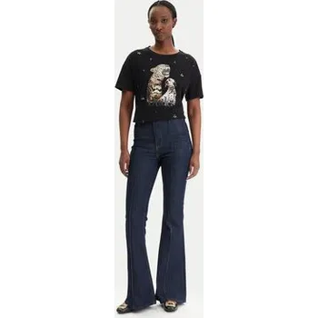 Pánská móda Liu Jo T-Shirt WA6331 JS904 Černá Regular Fit XL