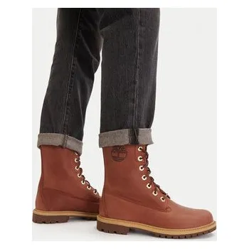 Pánská zimní obuv Kotníková obuv Timberland Premium 8-Inch Waterproof TB0A43MXEM41 Hnědá 38_5