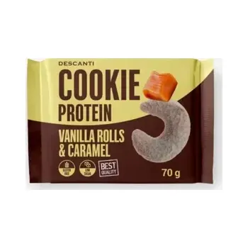 Bonbon Cookie protein vanilla rolls a karamel 70 g