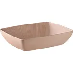 APS Melaminová miska NERO, GN 1 , 32,5 x 26,5 cm, výška 7,5 cm, béžová