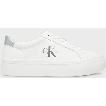 Dámské tenisky Calvin Klein Dámské boty Calvin Klein VULC FLATF LTH 38 EU YW0YW0187702R
