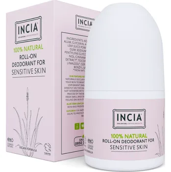Přírodní roll-on deodorant pro citlivou pleť 50ml Incia