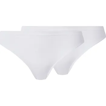 Dámské spodní prádlo esmara® Dámské bezešvé kalhotky, 2 kusy (bílá, XL(48/50))