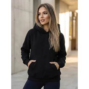 Dámská mikina Stylová dámská mikina VSB SIDESKIN v černé barvě