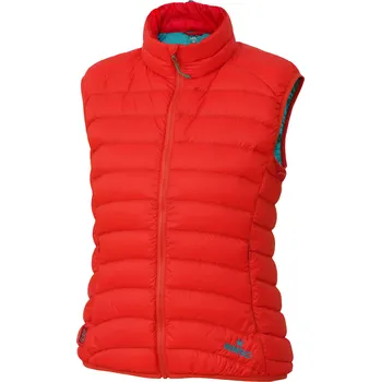 Dámská vesta Warmpeace vesta Swan Lady Barva: red/fresh blue, Velikost: XL