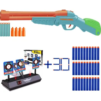 Dětská zbraň Buzz Bee Air Warriors Double Shot 50780 brokovnice + příslušenství