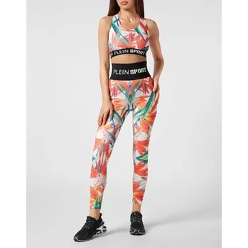 Dámské legíny Plein Sport Legíny 3377 Bílá Active Fit S