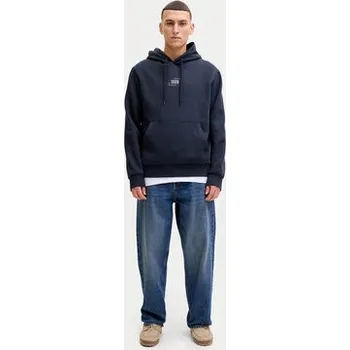 Pánská mikina Jack & Jones Mikina Corp Graphic 12268422 Tmavomodrá Regular Fit M