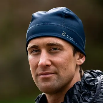 Čepice Sportovní čepice Bosa Active Ambition blue s otvorem na culík, cop obvod hlavy 50-53 cm