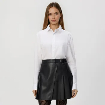 Dámská sukně Reserved - Minisukně z imitace kůže - černý - 081GG-99X - 081GG-99X-L