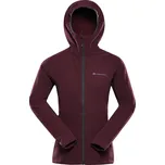 Alpine Pro ANUKA FIALOVÁ DÁMSKÁ BUNDA S ÚPRAVOU DWR XL