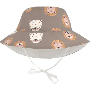 Kojenecká čepice LÄSSIG Sun Protection Bucket Hat 2024 wild cats choco 07-18 mon. (Splash & Fun Kolekce od německé společnosti Lässig GmbH, která je lídrem ve výrobě doplňků pro děti a jejich rodiče. LÄSSIG nyní přichází s kolekcí plavek a doplňků, které se opět řadí mezi