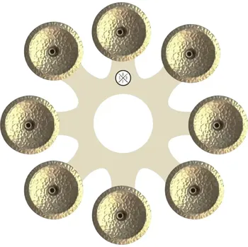 BIG FAT SNARE DRUM Octopus White Copper