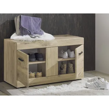 Předsíňová stěna Předsíňová lavice s botníkem Barcelo, dub viking